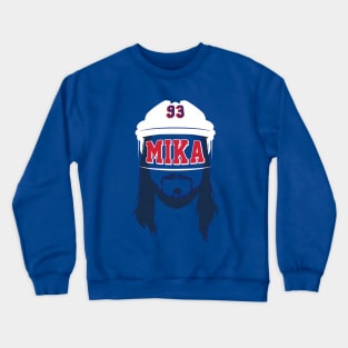 Mika Zibanejad Blank Face Crewneck Sweatshirt